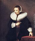 Portrait of an Unknown Woman by Ferdinand Bol